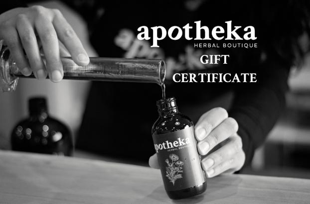 Gift Cards Apotheka Herbal