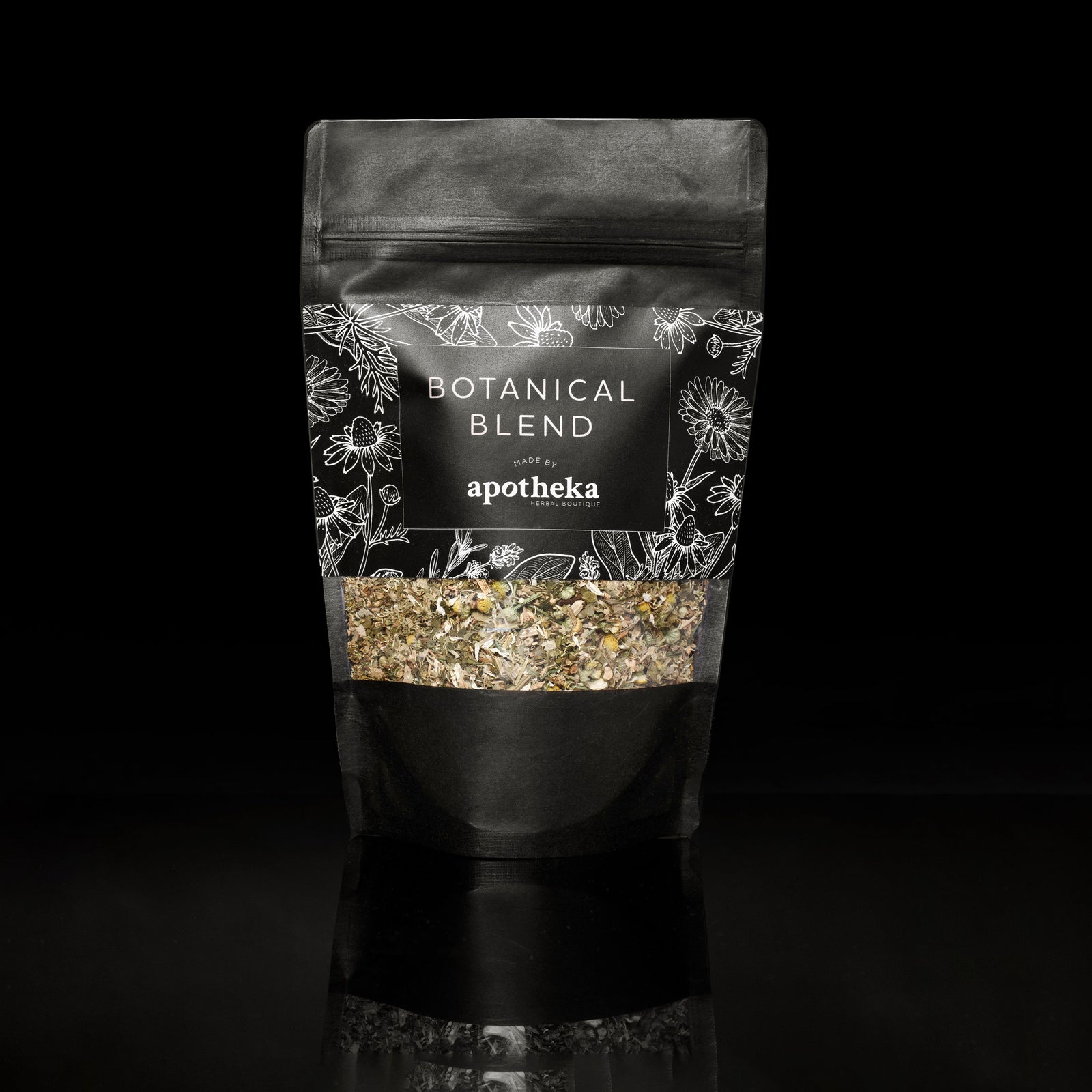 A package of Apotheka brand morning elixir Apotheka Herbal