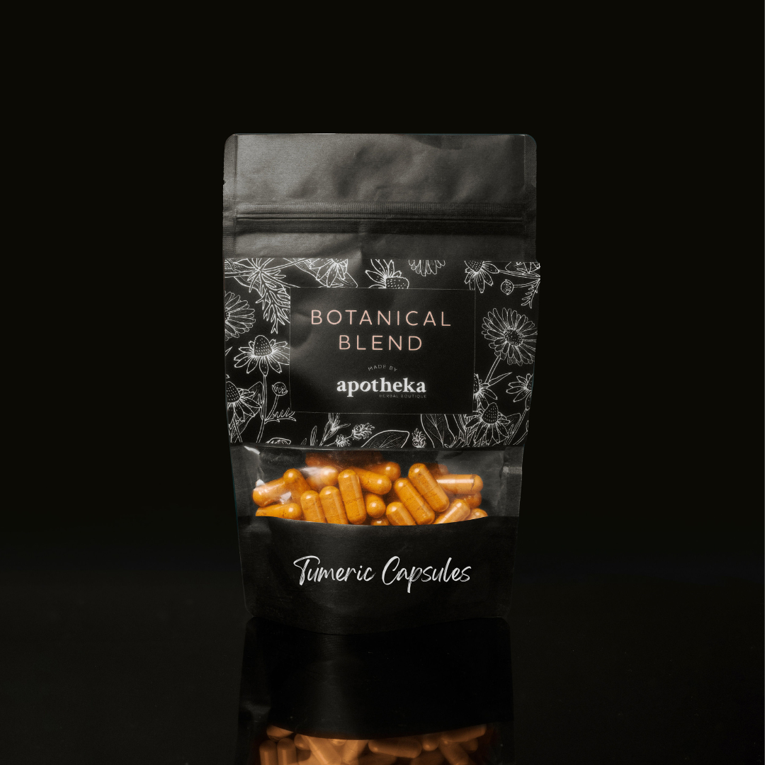 turmeric and black pepper capsules Apotheka Herbal