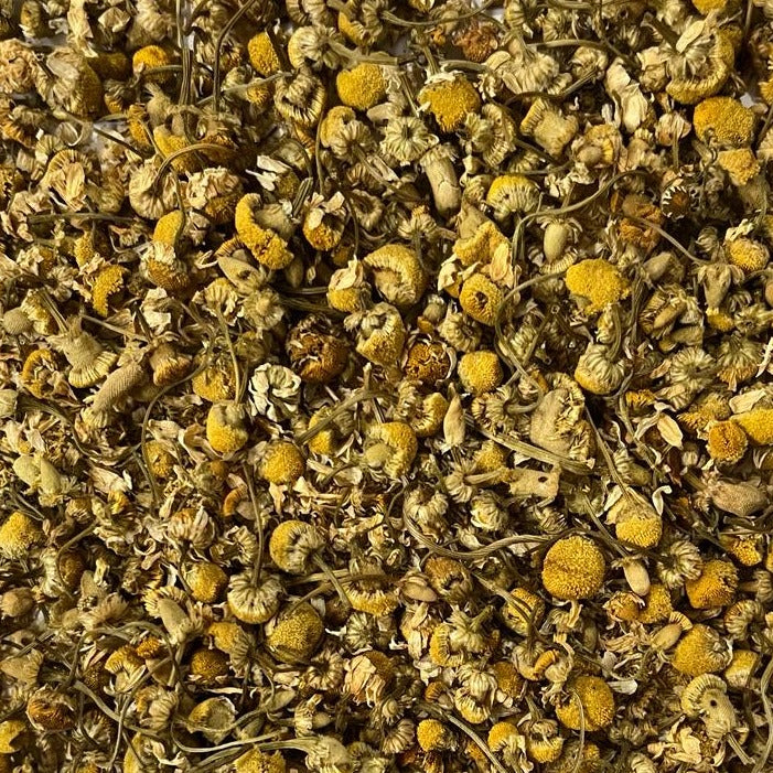 organic dried chamomile flowers Apotheka Herbal
