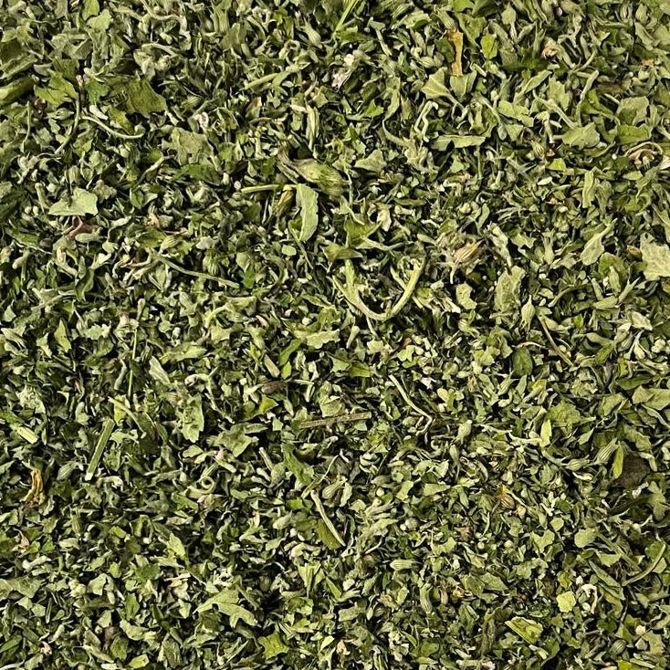 close-up of organic catnip Apotheka Herbal
