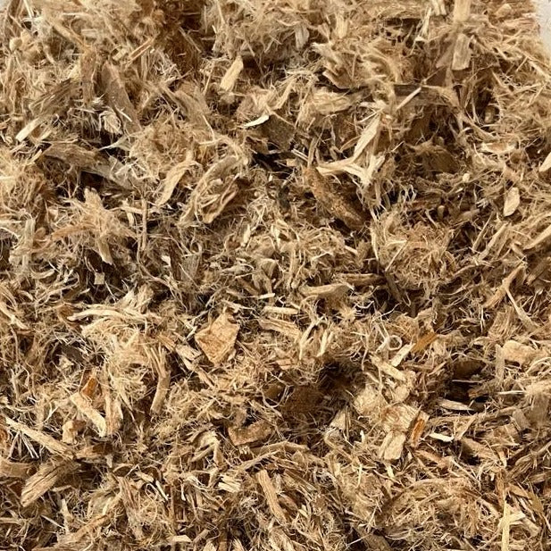 closeup of organic slippery elm bark
