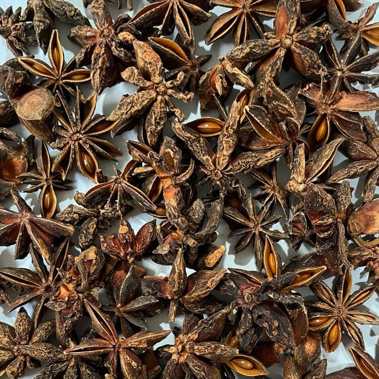 close-up of star anise Apotheka Herbal